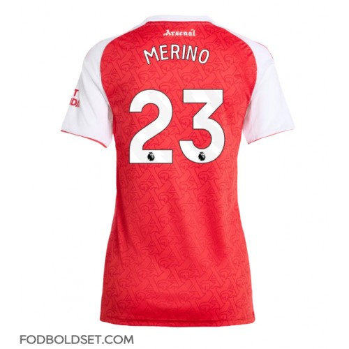 Arsenal Mikel Merino #23 Hjemmebanetrøje Dame 2025-26 Kortærmet